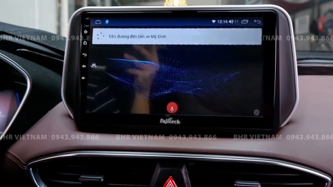 Màn hình DVD Android liền camera 360 Hyundai Santafe 2019 - 2020 | Fujitech 360 